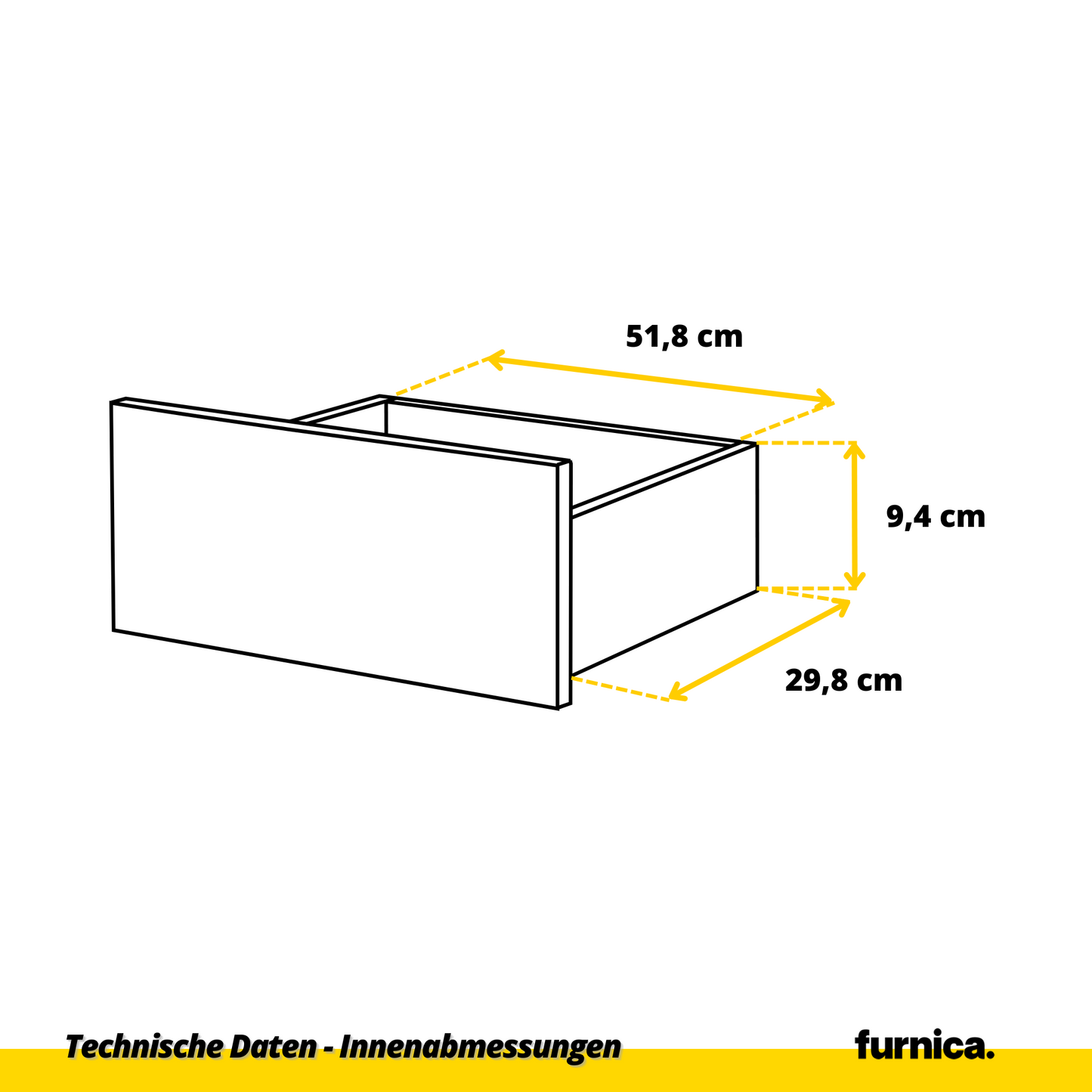 GABRIEL - Kommode / Sideboard mit 12 Schubladen (8+4) - Anthrazit / Schwarz Gloss H92cm B180cm T33cm