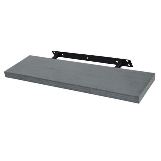 Verdecktes Bücherregal - 3er Pack- Industrie-Grau - 120cm