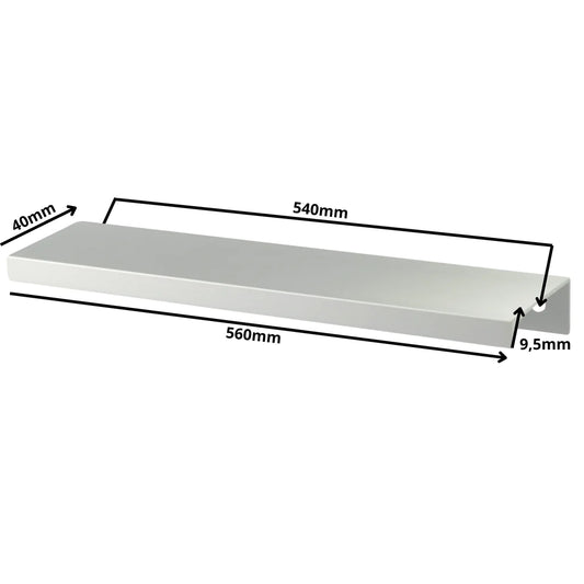 Edge Grip Rundprofil-Griff 540mm (560mm Gesamtlänge) - Elektropoler