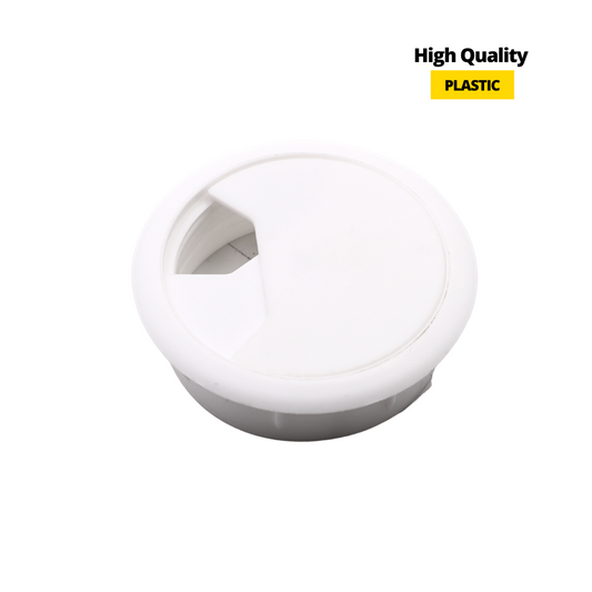 Kabeldurchlass aus Kunststoff Ø60mm, Weiss