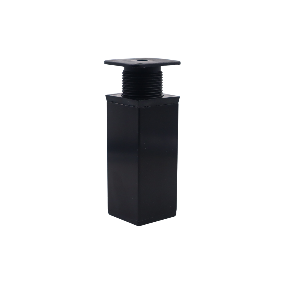 Möbelfüße Quadratisch 40x40mm - 100mm - Schwarz