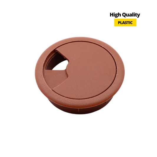 Kabeldurchlass aus Kunststoff Ø60mm, Braun