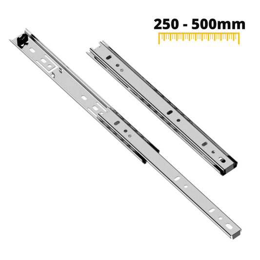 1 Satz Kugelführung Schubladenschienen, H27