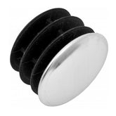 25mm Rohrkappe, Chrom