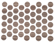 Schraubabdeckkappen Selbstklebend - Cordoba 14mm