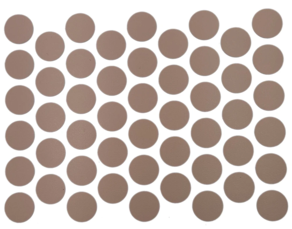 Schraubabdeckkappen Selbstklebend - Latte 14mm