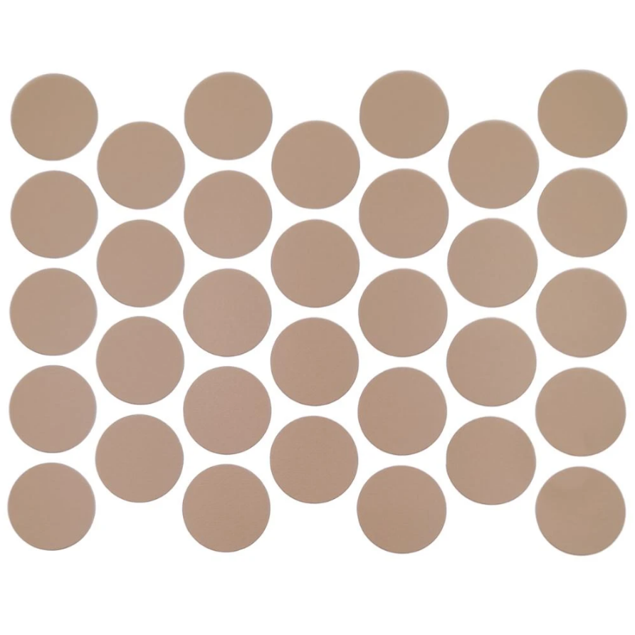 Schraubabdeckkappen Selbstklebend - Latte 18mm