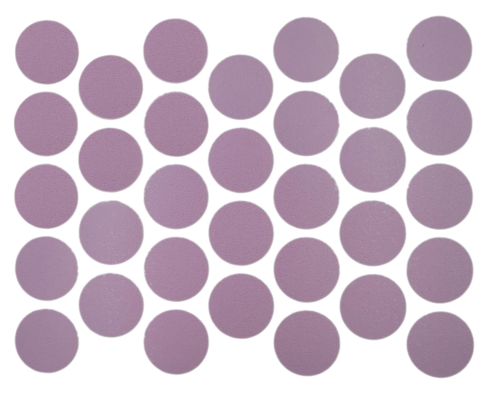 Schraubabdeckkappen Selbstklebend - Lila 18mm