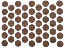 Schraubabdeckkappen Selbstklebend - Salerno 14mm