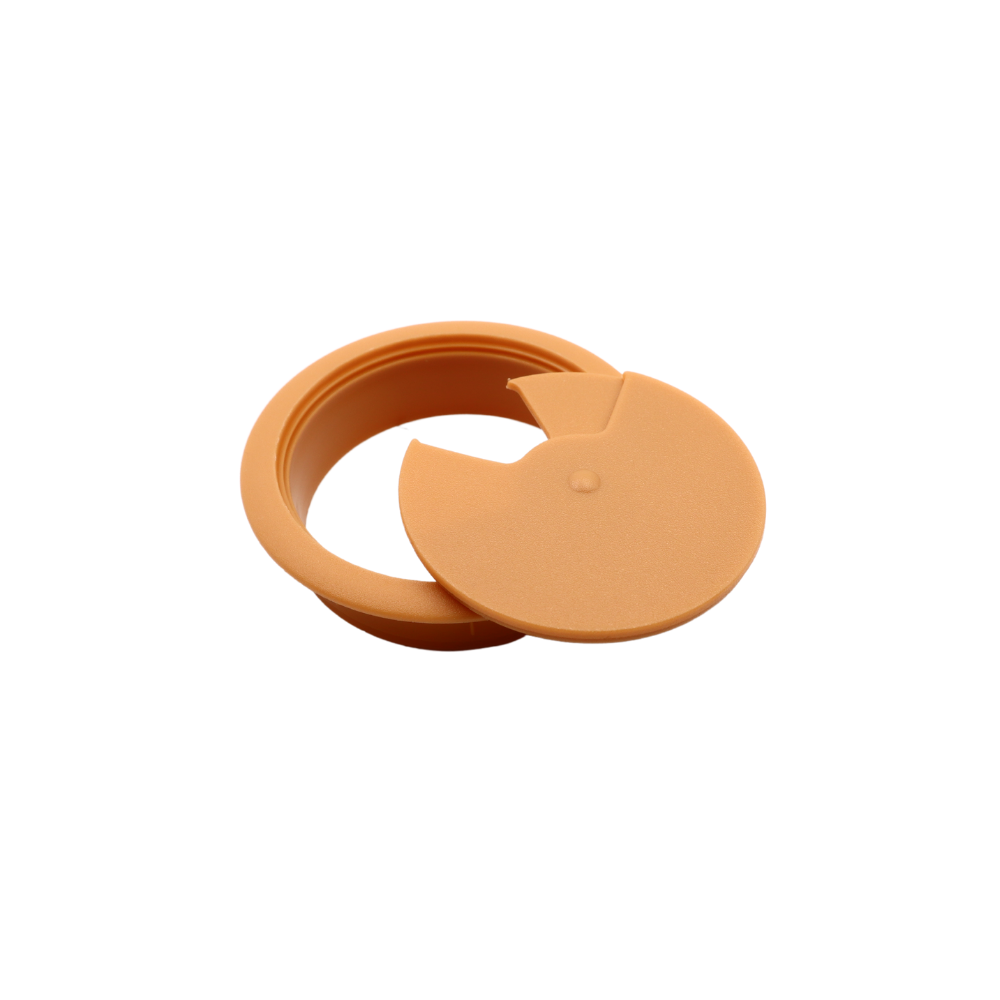 Kabeldurchlass aus Kunststoff Ø60mm, Erle