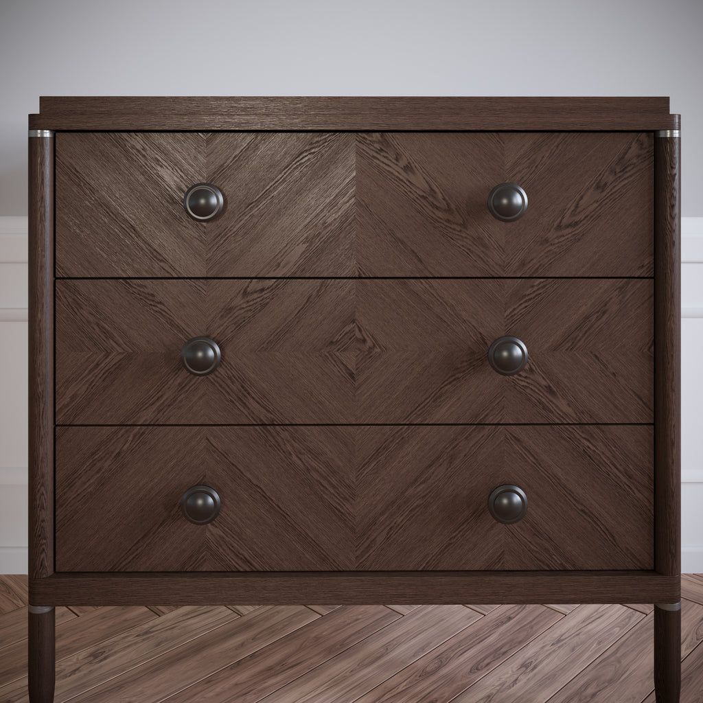 Möbelknopf, Schwarz Matt