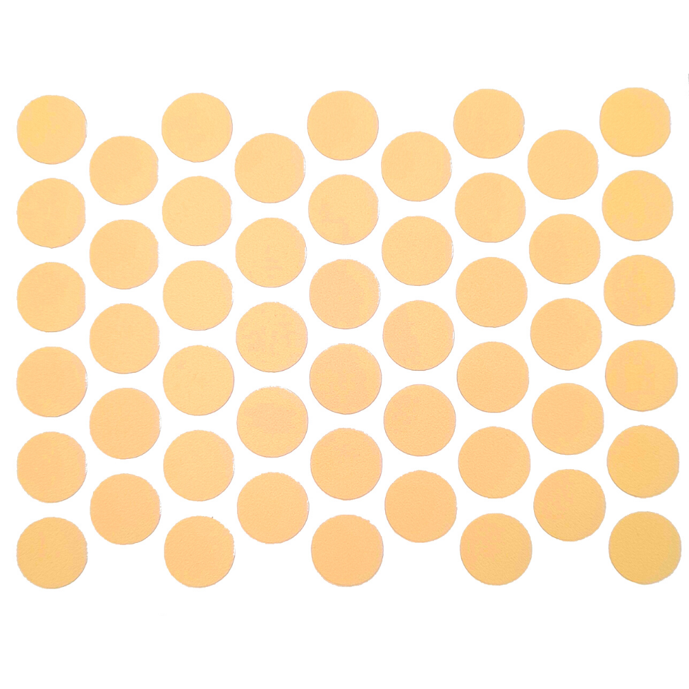 Schraubabdeckkappen Selbstklebend - Gelb 14mm