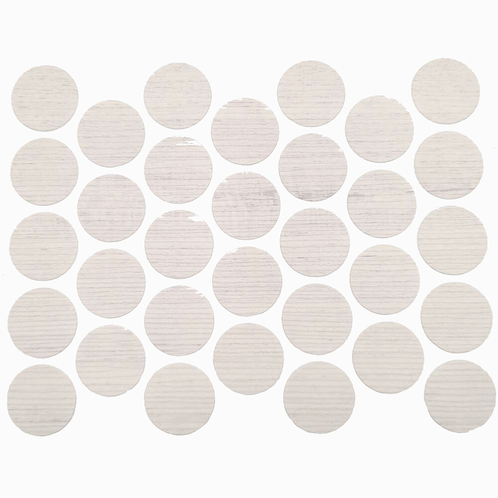 Schraubabdeckkappen Selbstklebend - Norwegische Kiefer 18mm