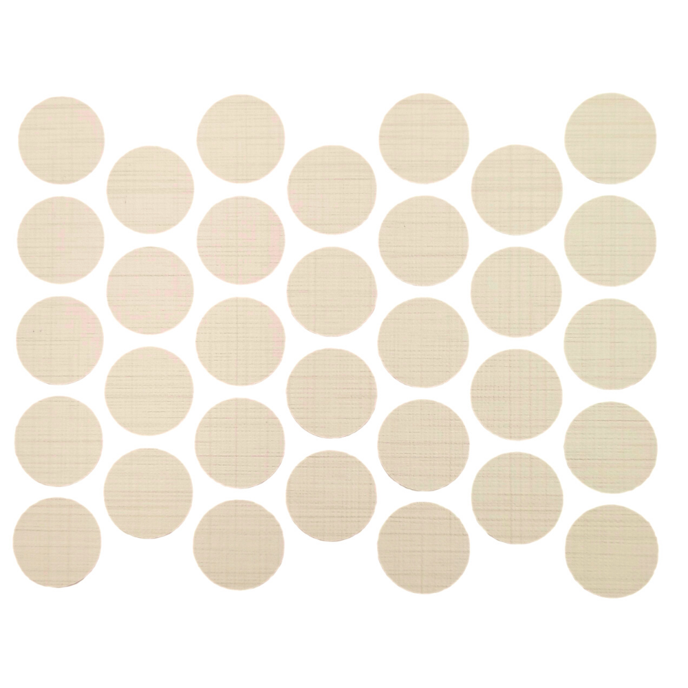 Schraubabdeckkappen Selbstklebend - Trend Beige 18mm