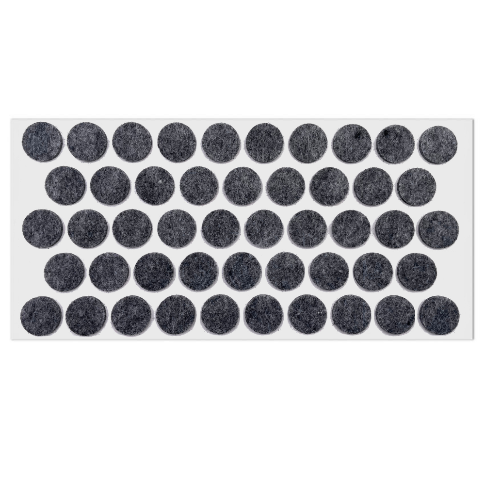 Selbstklebendes Filzpad Ø20mm Grau