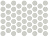 Schraubabdeckkappen Selbstklebend - Grau 14mm