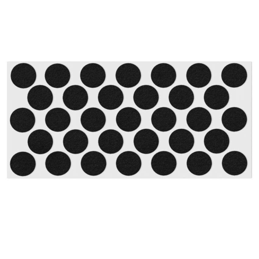 Selbstklebendes Filzpad Ø24mm NTP Black