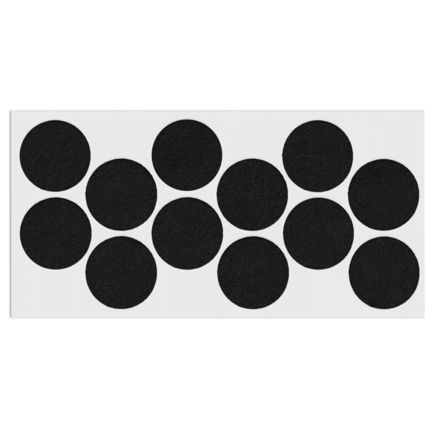 Selbstklebendes Filzpad Ø40mm NTP Black
