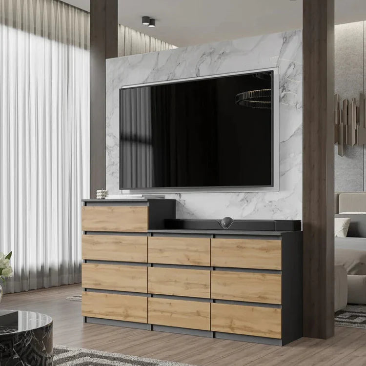 Kommode 10 Schubladen (6+4)