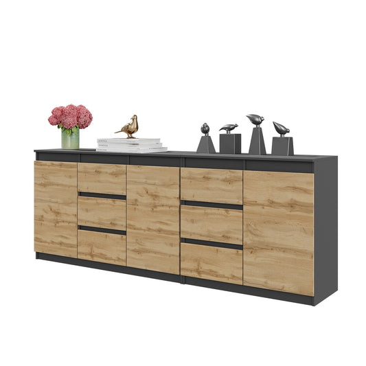 Kleiderschrank 2m Breit – 200 cm Schränke – Furnica