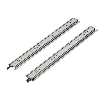 1 Satz Kugelführung Schubladenschienen mit Verriegelung, H53
