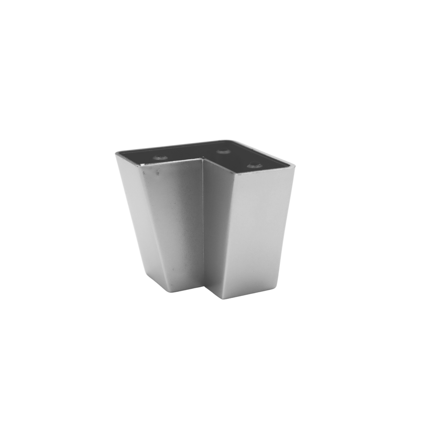 Möbelfüße Quadratisch 60x60mm - 60mm Aluminium