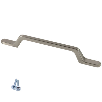 Möbelgriff 160mm U098 - Gebürsteter Edelstahl