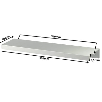 Edge Grip Rundprofil-Griff 540mm (560mm Gesamtlänge) -  Elektropoler