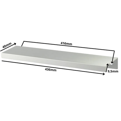 Edge Grip Rundprofil-Griff 416mm (436mm Gesamtlänge) - Elektropoler