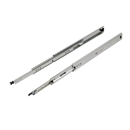 1 Satz Kugelführung Schubladenschienen mit Verriegelung, H53