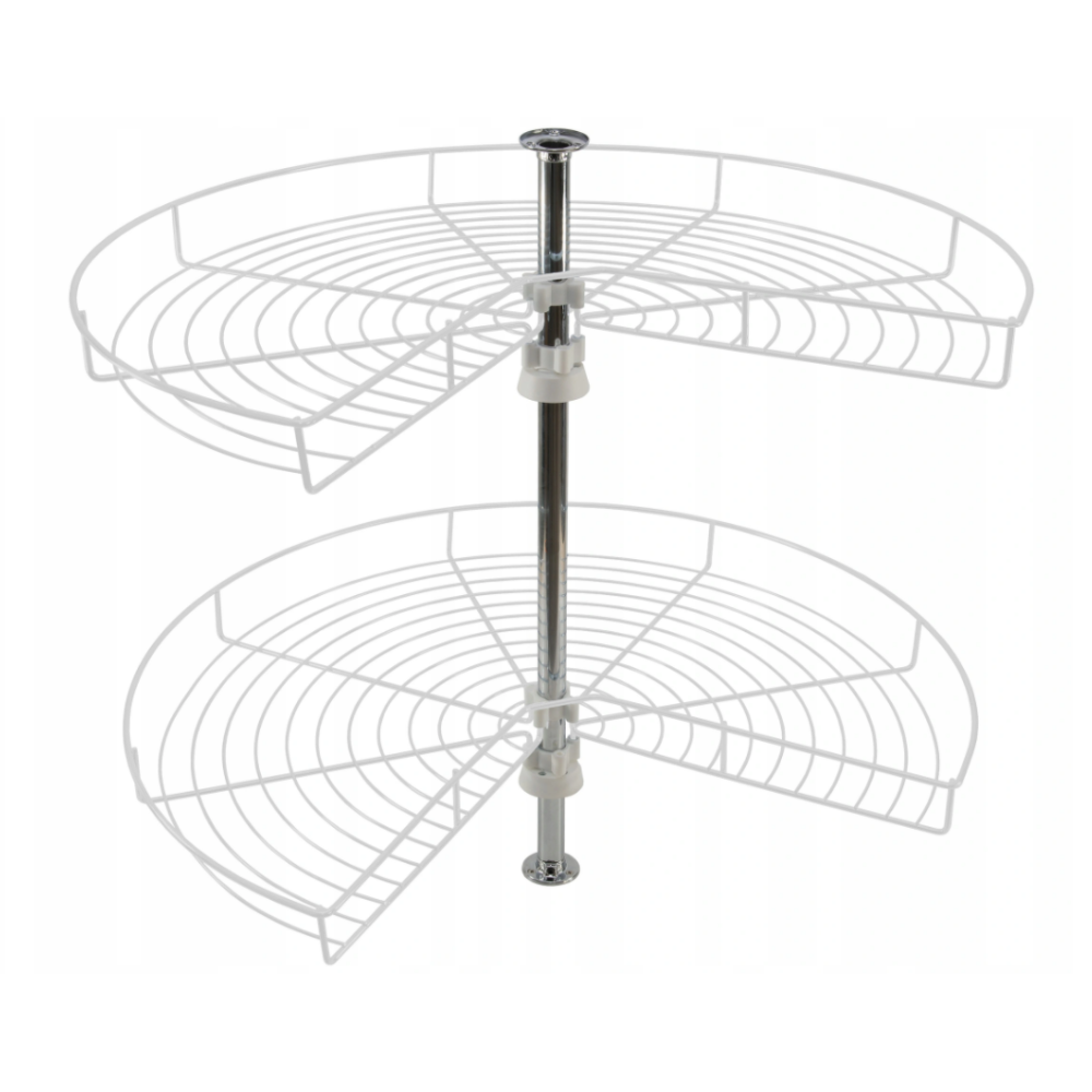 Eckschrank Drehbeschlag 3/4 - 690mm - Weiß