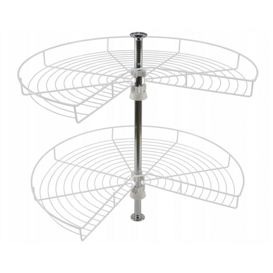 Eckschrank Drehbeschlag 3/4 - 690mm - Weiß