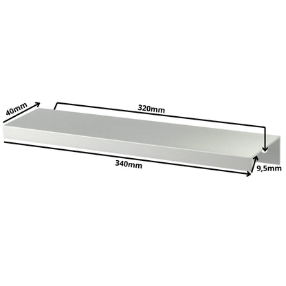 Edge Grip Rundprofil-Griff 320mm (340mm Gesamtlänge) - Elektropoler