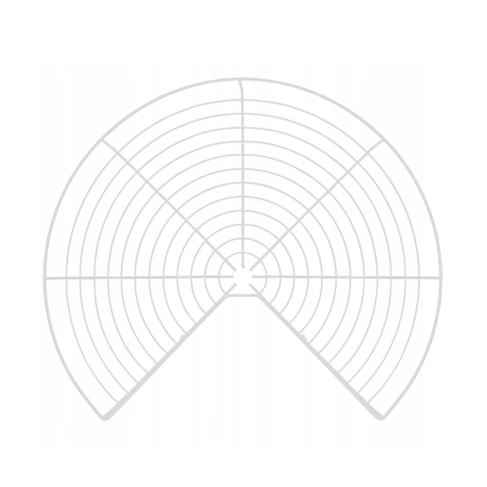 Eckschrank Drehbeschlag 3/4 - 750mm - Weiß