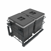 Mülleimer Mülltrennung - 2x15L - 40cm Küchenschrank