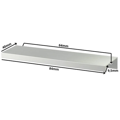 Edge Grip Rundprofil-Griff 64mm (84mm Gesamtlänge) - Elektropoler