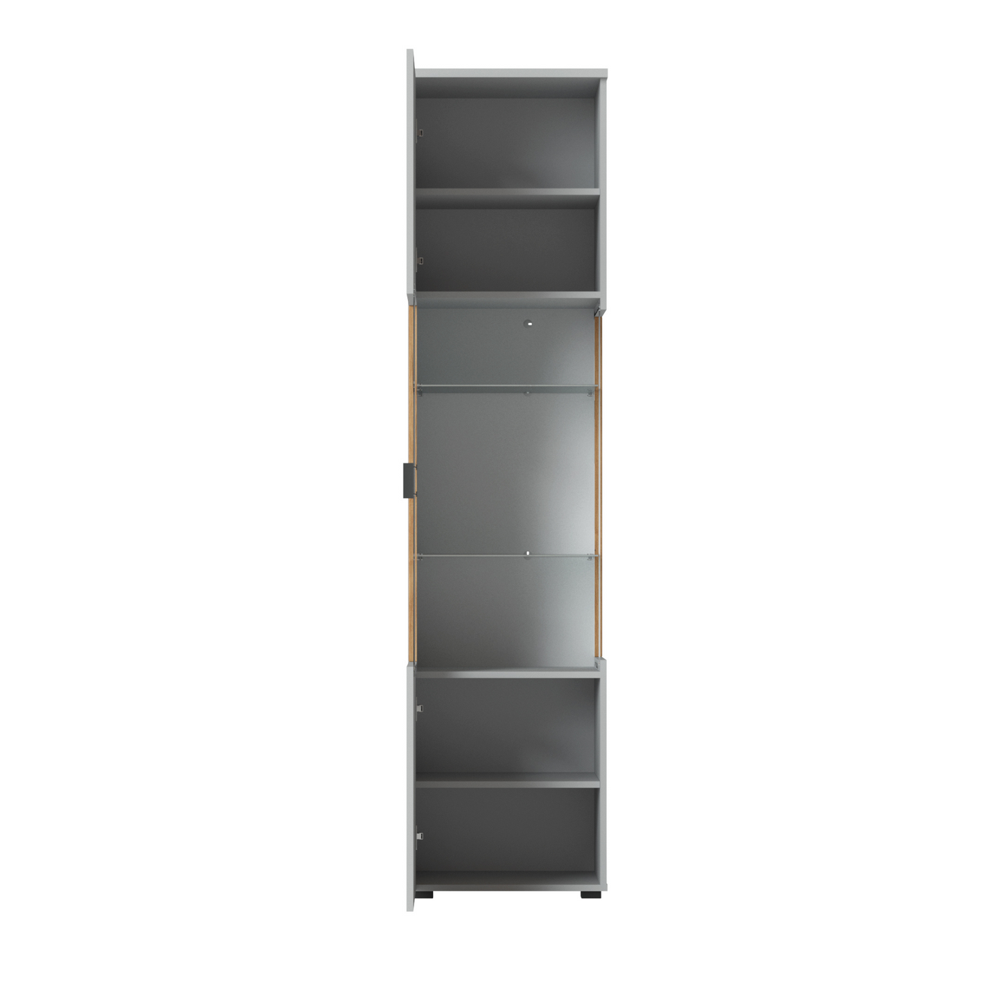 VERO - Wohnzimmer-Möbel-Set - Esche Grau / Eiche Coast Evoke