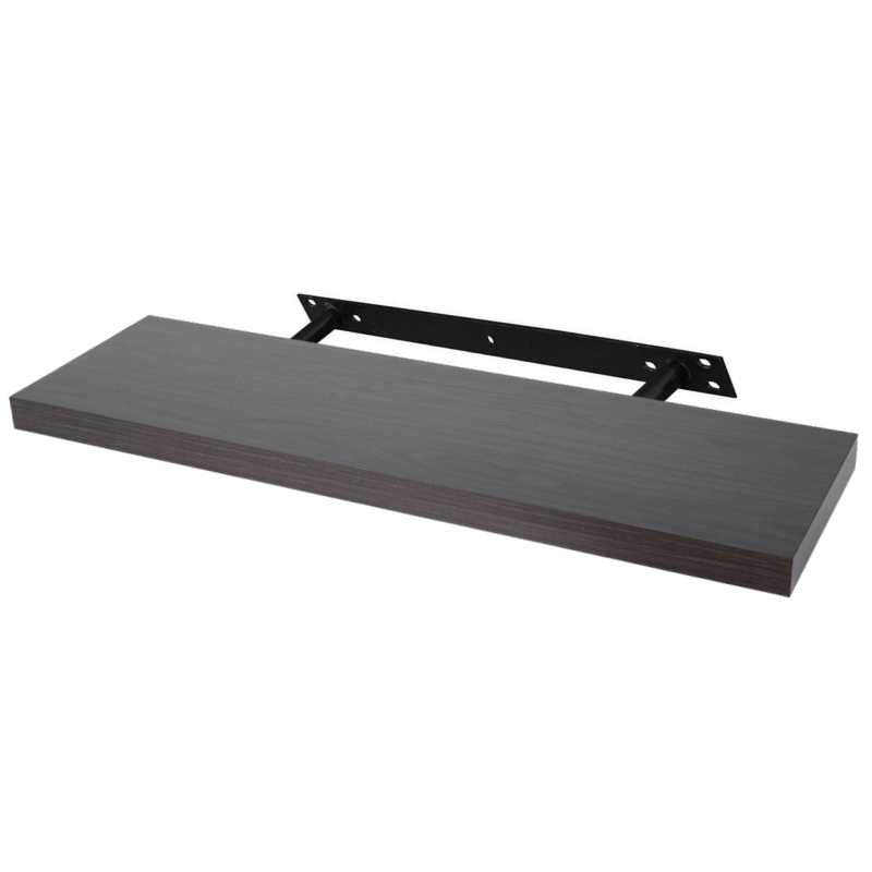 Verdecktes Bücherregal - 3er Pack- Wenge - 80cm