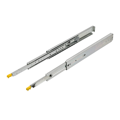 1 Satz Kugelführung Schubladenschienen mit Verriegelung, H76