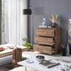 GABRIEL - Kommode / Sideboard mit 3 Schubladen - Wotan Eiche H72cm B60cm T33cm
