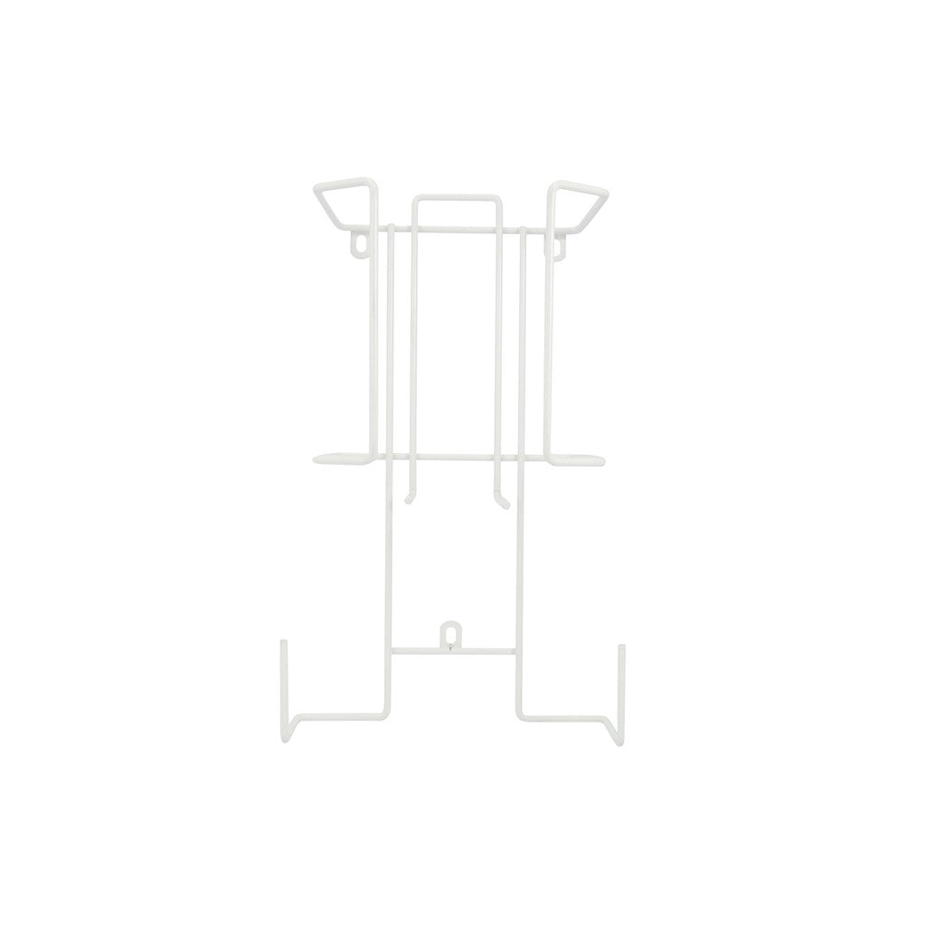 Wandmontage Eisen Halter - Weiß