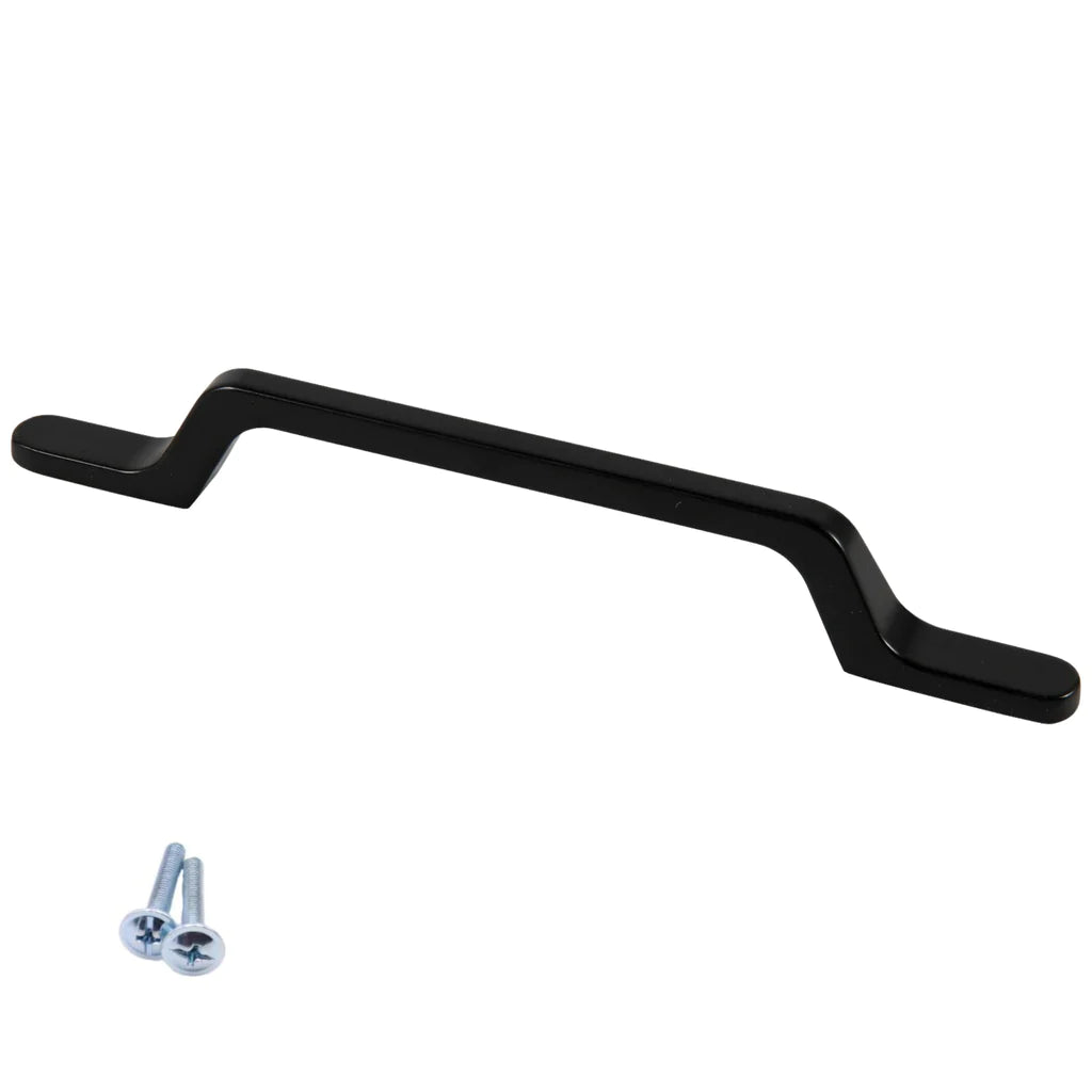 Möbelgriff 160mm U098 - Schwarz Matt