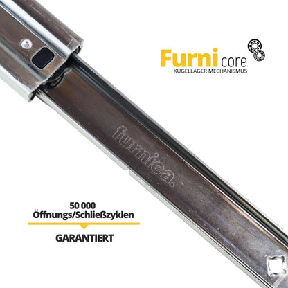 1 Satz Kugelführung Schubladenschienen, H53