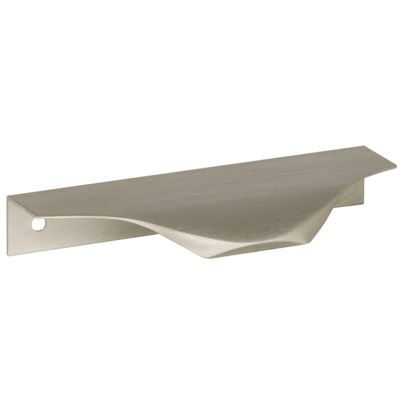 Edge Grip Rundprofil-Griff 160mm (180mm Gesamtlänge) - Gebürsteter Edelstahl