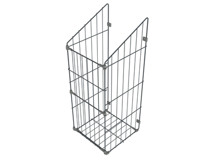 Faltbarer Wäschekorb 40cm - Anthrazit