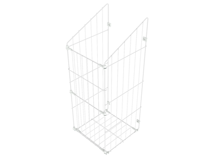 Faltbarer Wäschekorb 60cm - Weiß