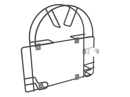 Wandhalterung Staubsaugerschlauch Halterung, Vakuum Schlauchhalter - Klein - Anthrazit