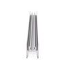 10mm Top Horizontal Aluminum Profile 560cm - Silver Anodized