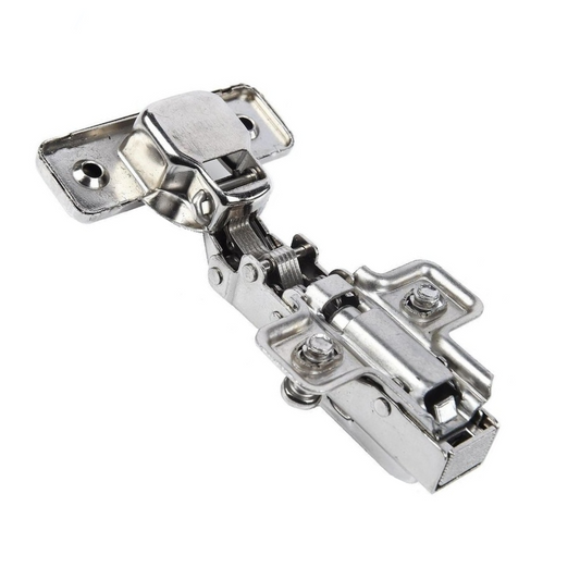 110° Soft-Close Scharnier Topfband, H0 Montageplatte mit EURO Schrauben, Eckanschlag