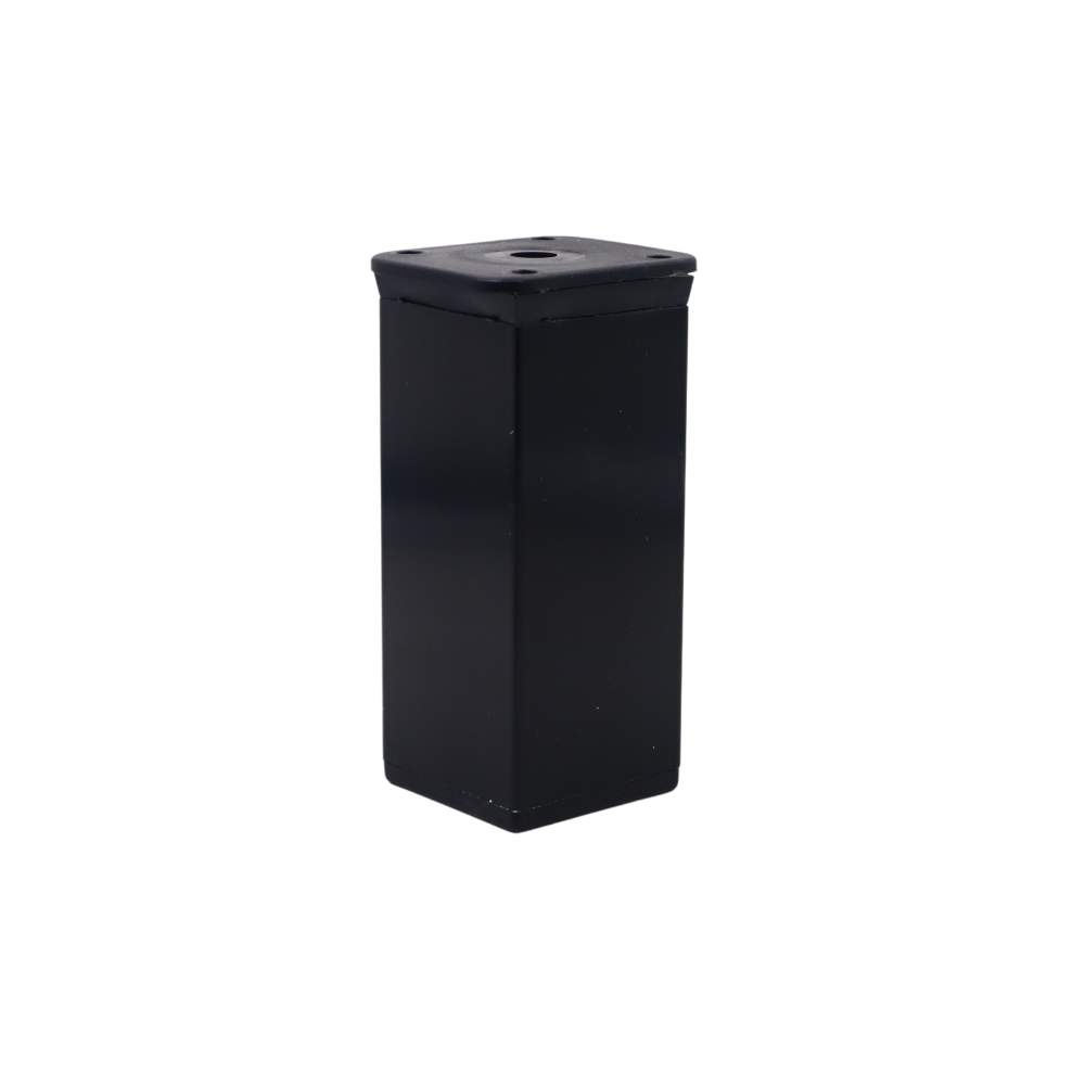 Möbelfüße Quadratisch 40x40mm - 100mm - Schwarz
